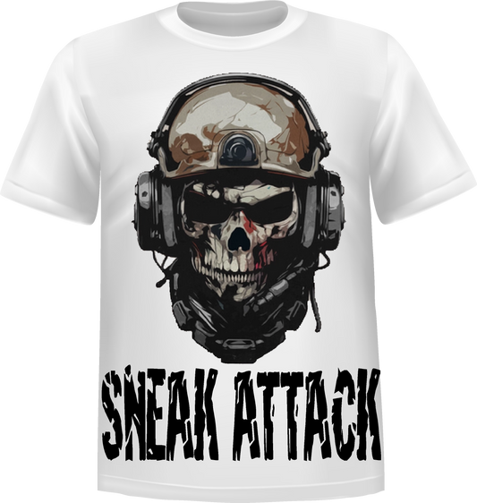 "Sneak Attack" Short Sleeve T-Shirt 100% Cotton