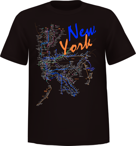 "NYC" Short Sleeve T-Shirt 100% Cotton