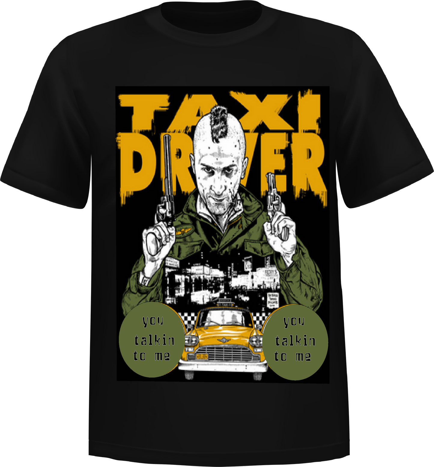 "Taxi" Short Sleeve T-Shirt 100% Cotton